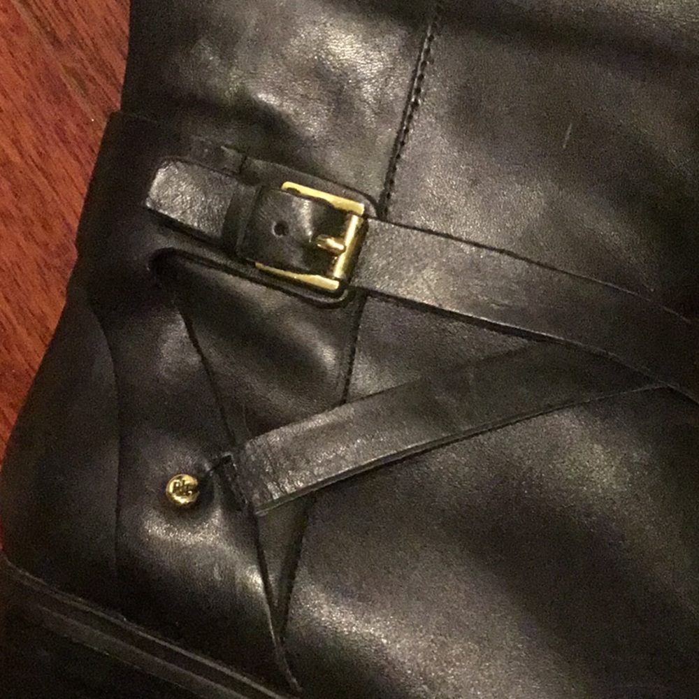 LAUREN Ralph Lauren Leather riding boots